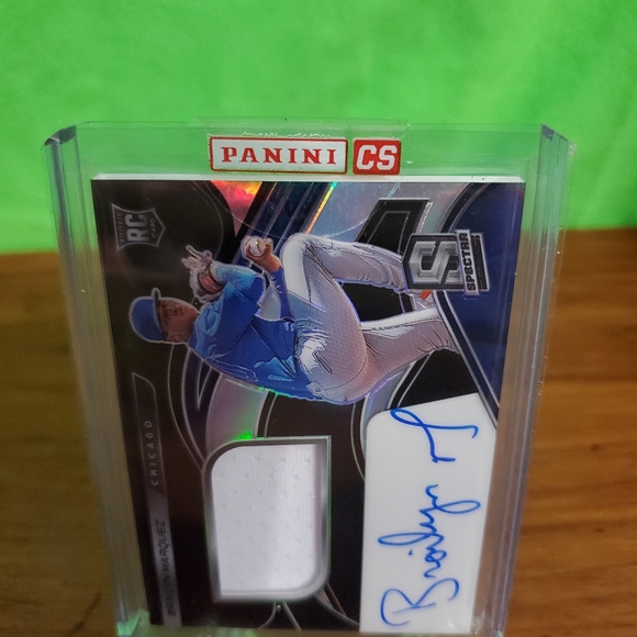 2021 SPECTRA BLACK PRIZM BRAILYN MARQUEZ RPA 17/199 - Picture 3 of 5
